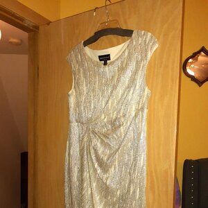 Formal Faux Wrap Dress